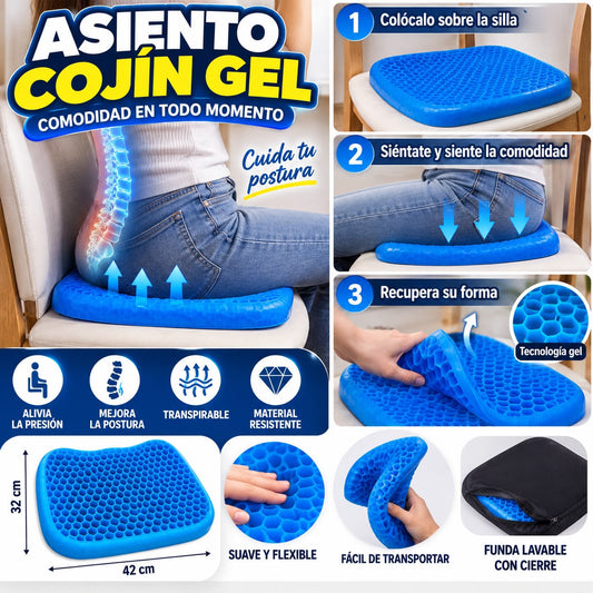 Asiento cojin gel